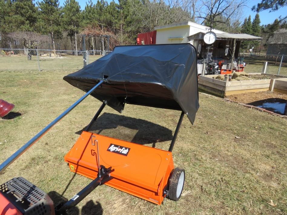 AgriFab 44 Inch Lawn Sweeper Model 450492 Review