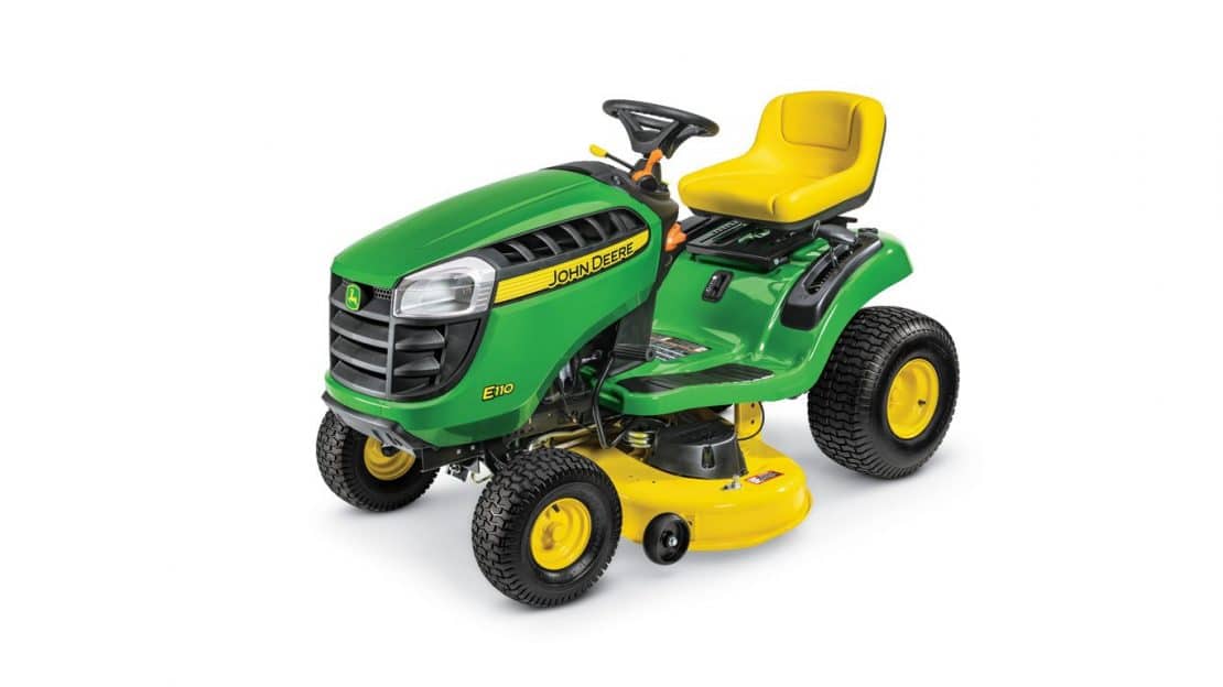 2018 John Deere E100 Series Lawn Tractor Review MyCountryAcre